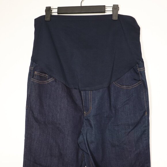 NWOT Time and Tru Maternity Jeans Medium Wash Skinny 5 Pocket Size L - Picture 9 of 13